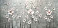 Flores blancas textura 3D